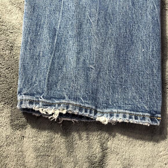 Abercrombie & Fitch The ‘90s Straight Ultra High Rise Denim Size 34 - Picture 10 of 14